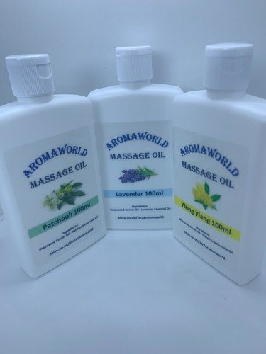 Massage oil lemongrass 100ml - oil,