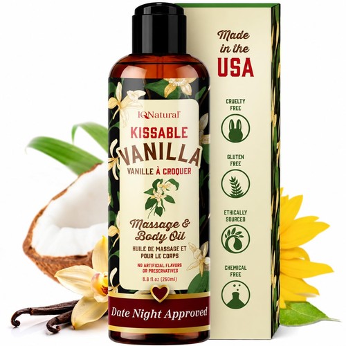 Edible massage oil safe for - massage,