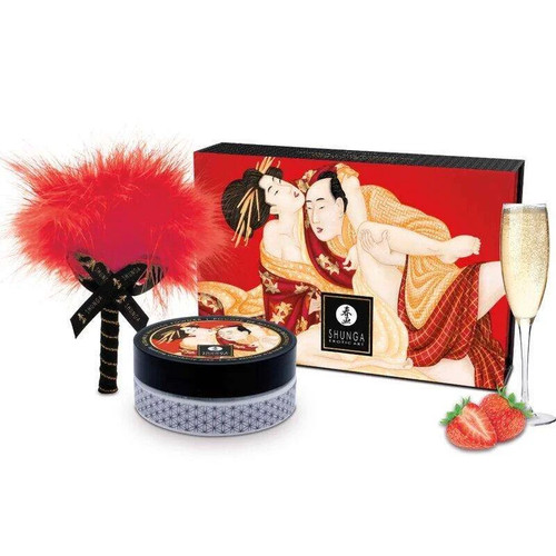 Shunga edible massage powder - shunga,
