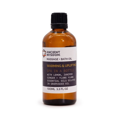 Warm uplifting massage oil - massage,